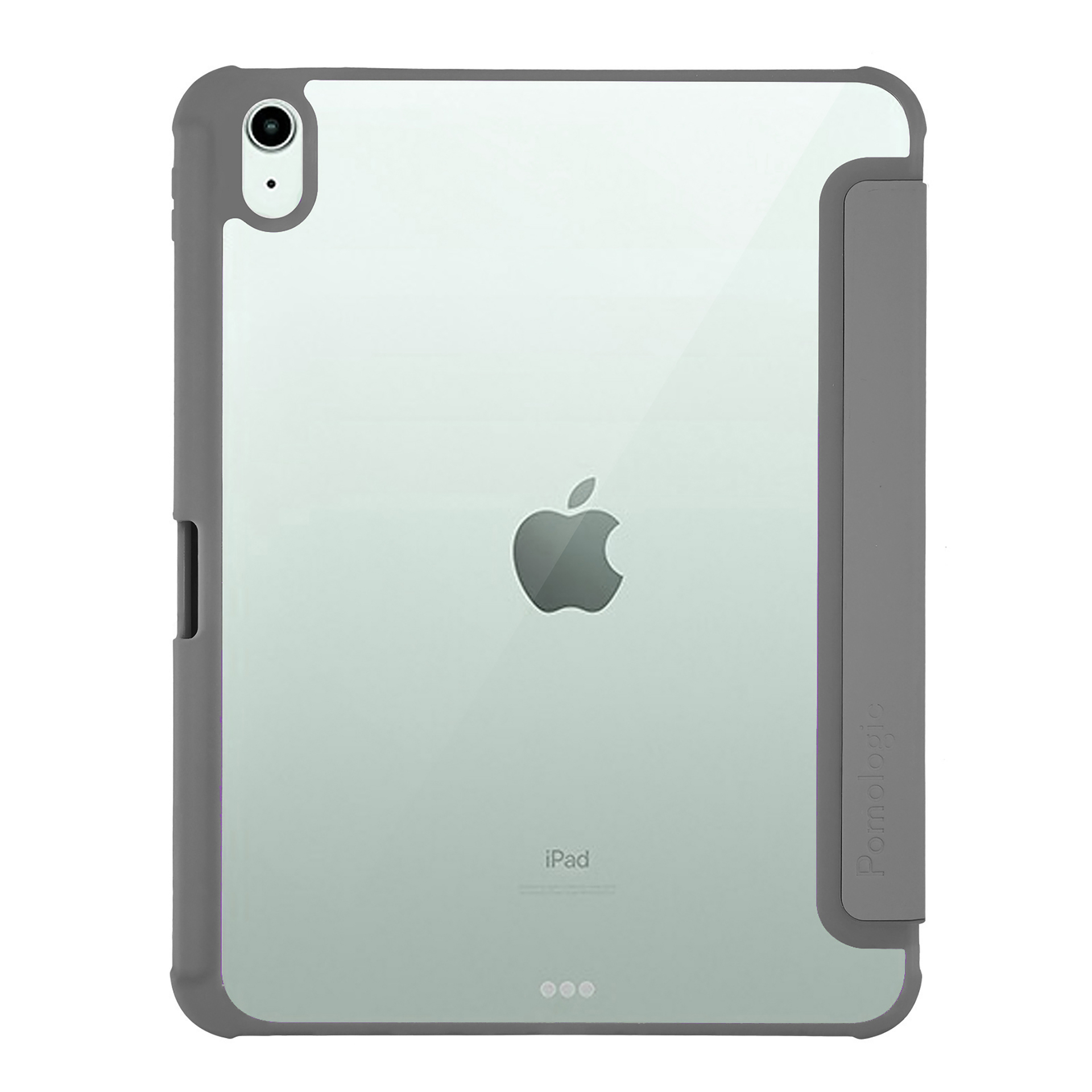 Pomologic BookFold Pencil iPad 2025 11 inch / 10,9 inch hoesje grijs