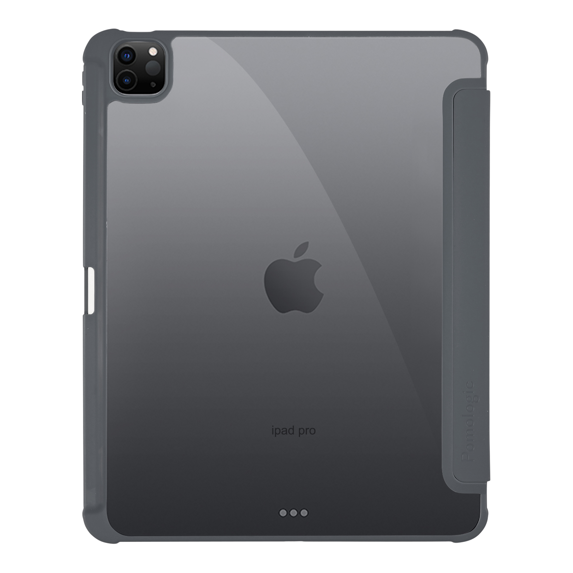 Pomologic BookFold Pencil iPad Pro 13 inch hoesje grijs