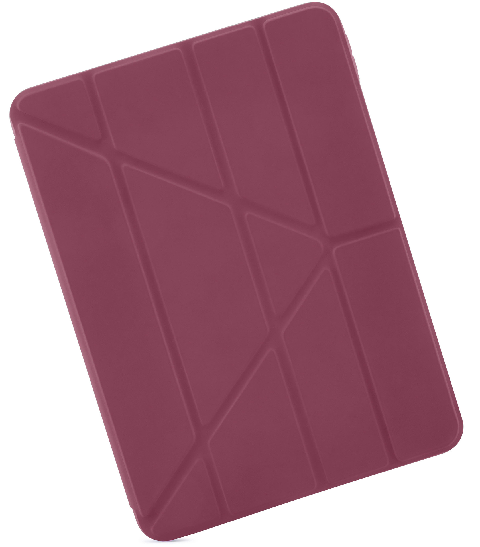 Pipetto Origami iPad 2025 11 inch / 2022 10,9 inch hoesje burgundy