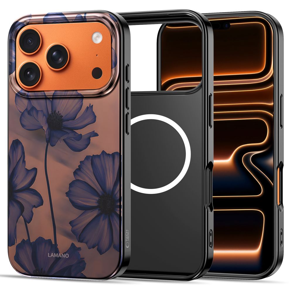 TechProtection MagSafe iPhone 17 Pro hoesje velvet night