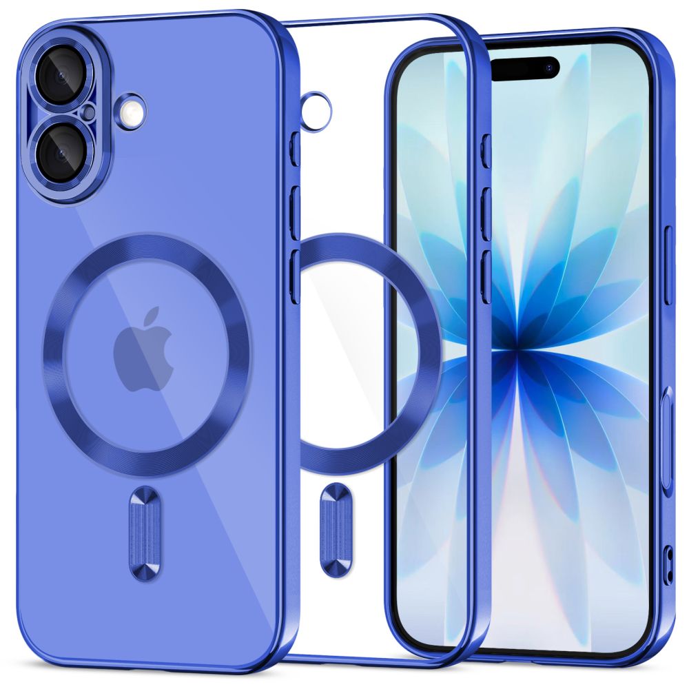 TechProtection MagFlex iPhone 17 hoesje blauw