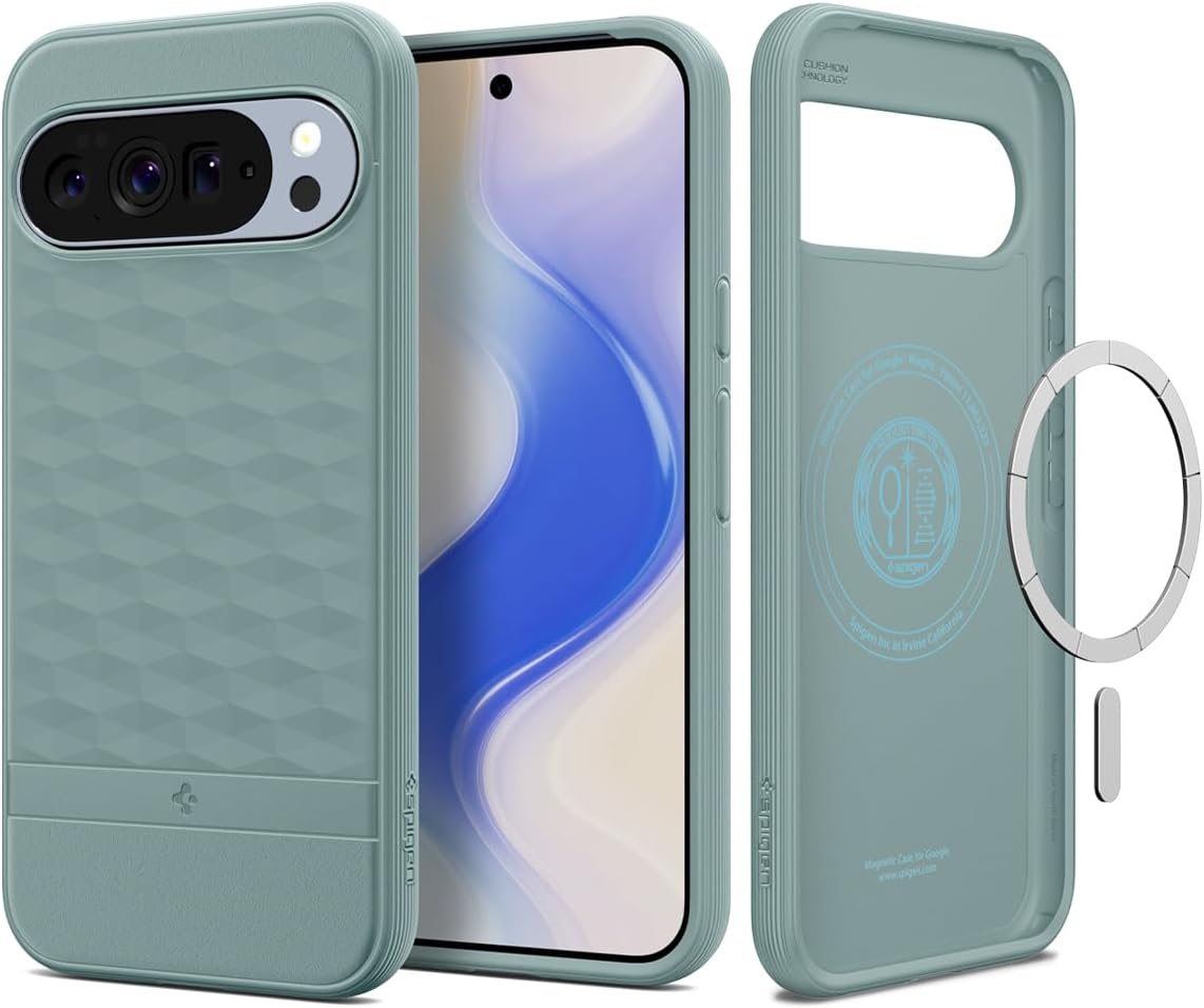 Spigen Parallax Google Pixel 10 / Google Pixel 10 Pro hoesje groen