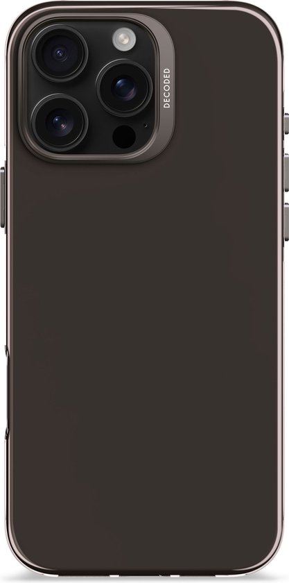 Decoded Resin MagSafe iPhone 16 Pro hoesje zwart