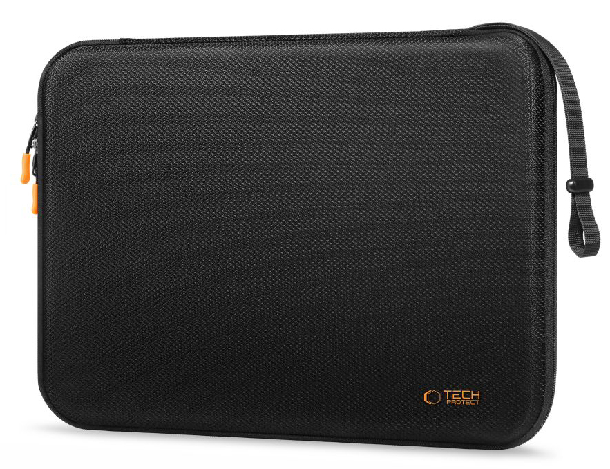 TechProtection Sport MacBook 15 / 16 inch sleeve zwart / oranje