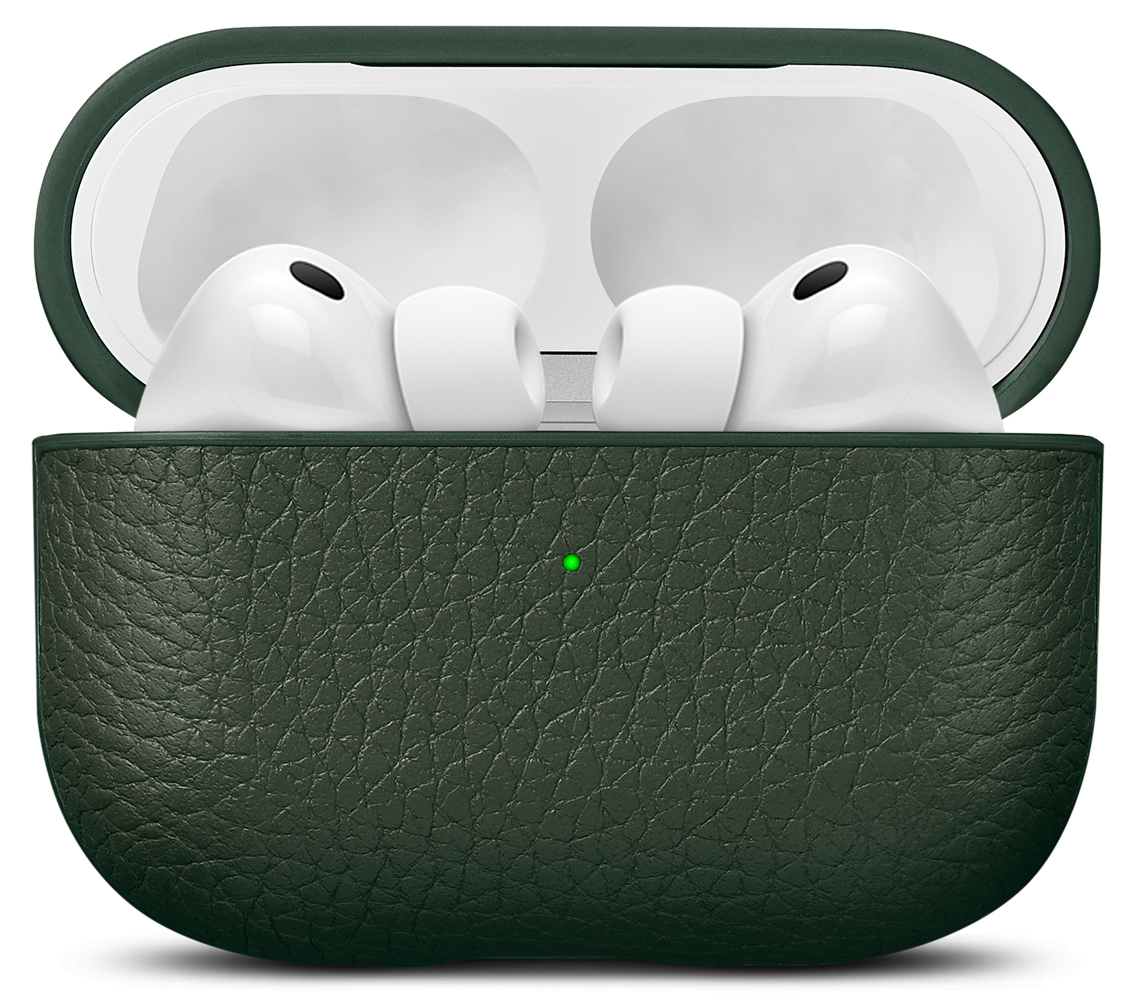 Woolnut Leather AirPods Pro 3 hoesje groen