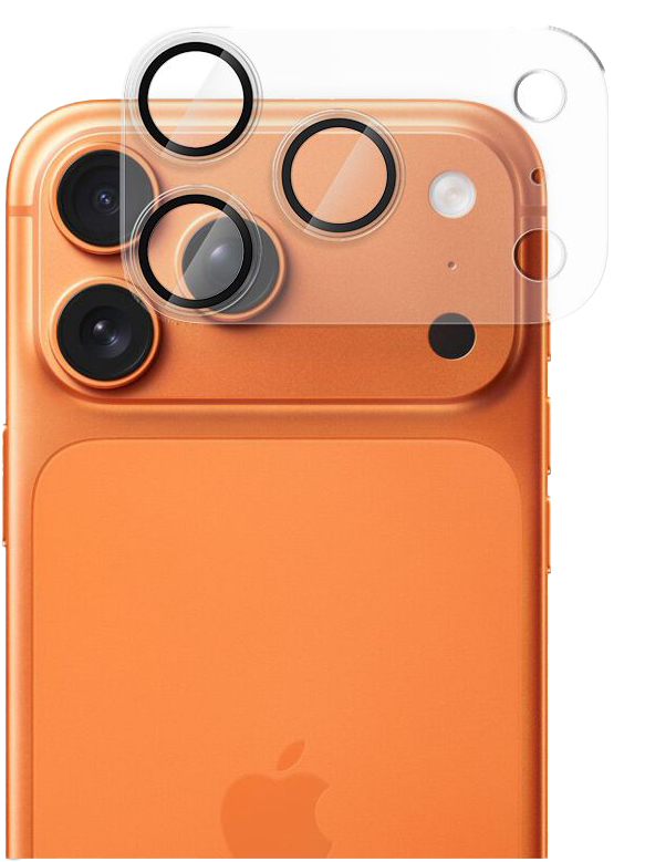 TechProtection iPhone 17 Pro camera beschermer mat transparant