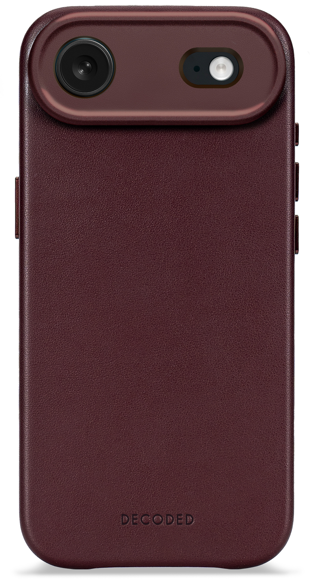 Decoded Leather backcover&nbsp;iPhone Air hoesje dark ruby