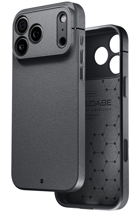 Caudabe Sheath MagSafe 17 Pro Max hoesje grijs