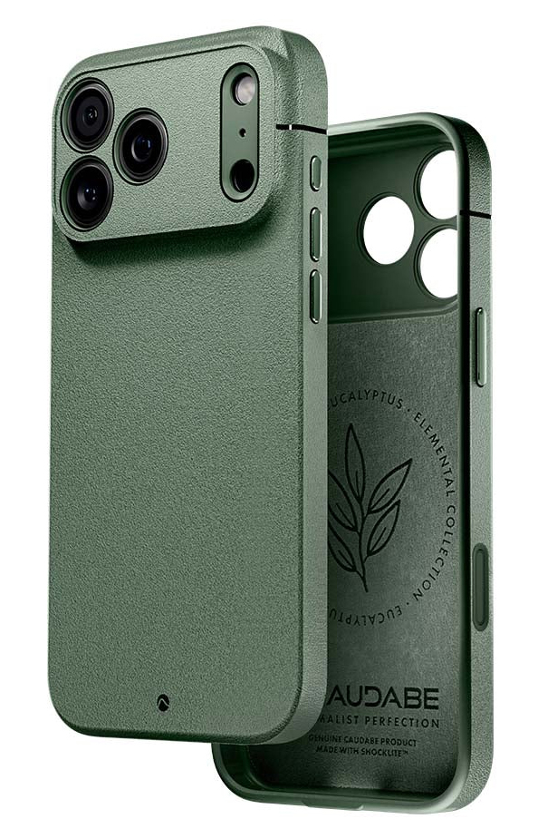 Caudabe Sheath MagSafe 17 Pro Max hoesje groen