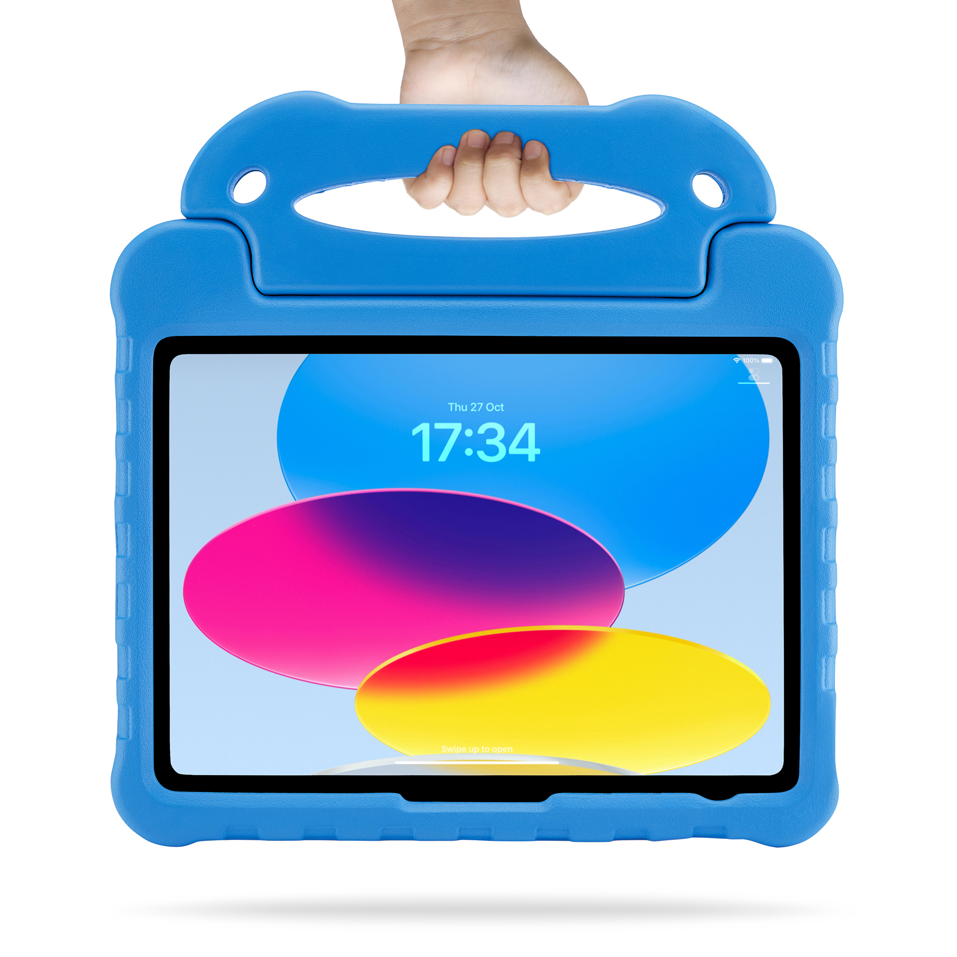 Pipetto Activity Kinder&nbsp;iPad 11 inch / iPad 10,9 inch hoesje blauw