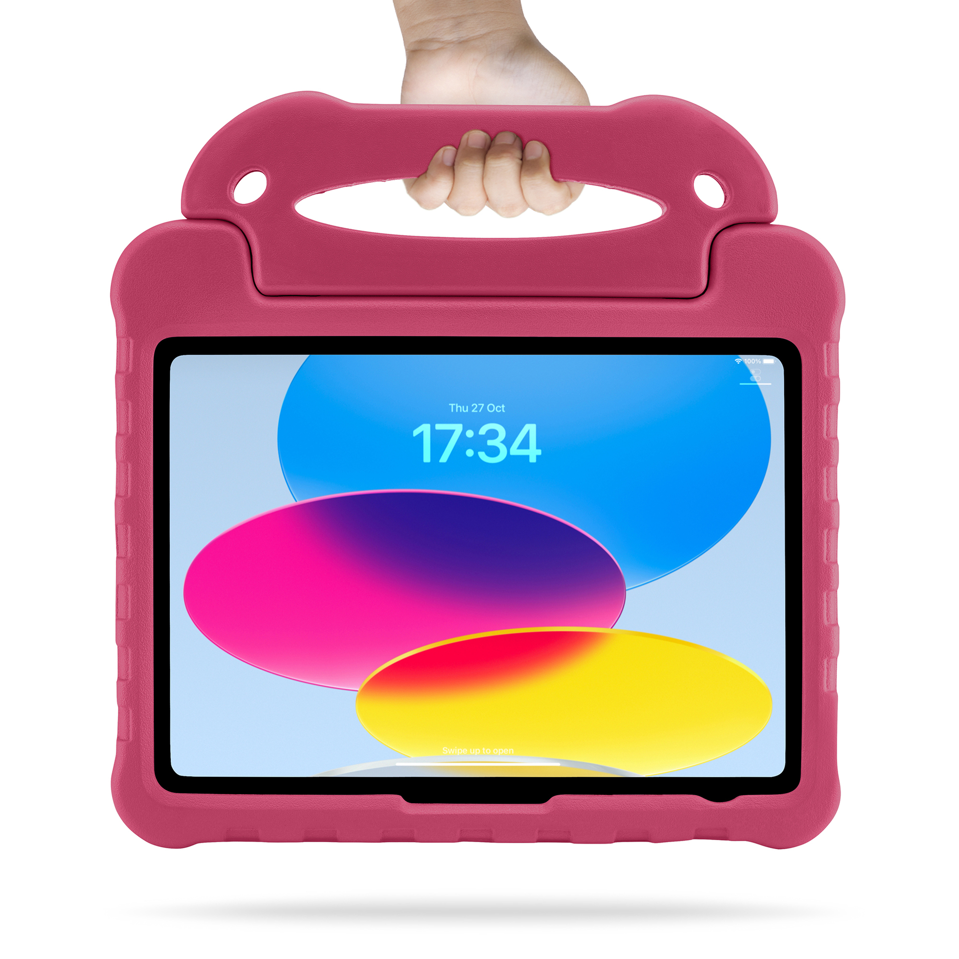 Pipetto Activity Kinder&nbsp;iPad 11 inch / iPad 10,9 inch hoesje roze