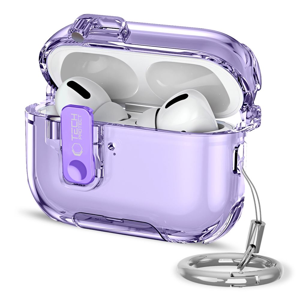 TechProtection Bounce AirPods Pro 3 hoesje lavender