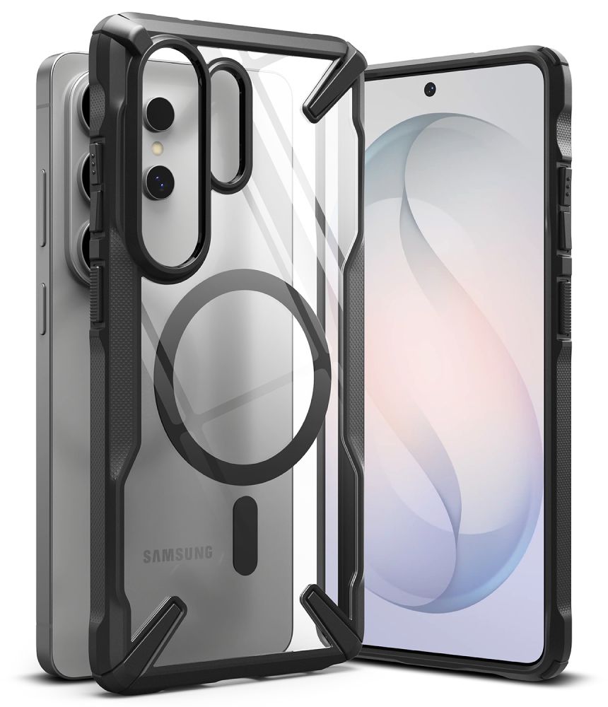 Ringke Fusion X MagSafe Galaxy S26 Ultra hoesje zwart