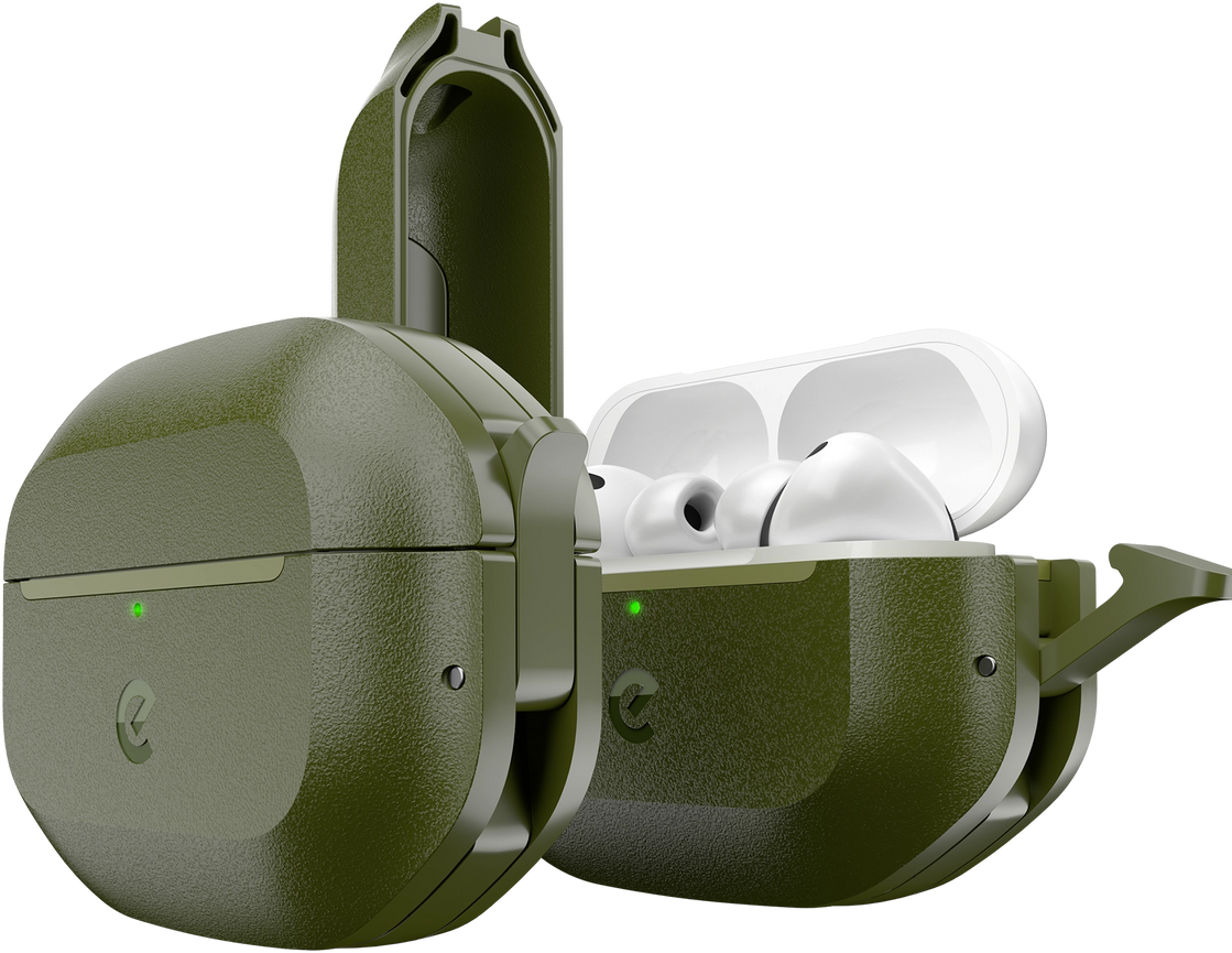 KeyBudz Element AirPods Pro 3 hoesje groen