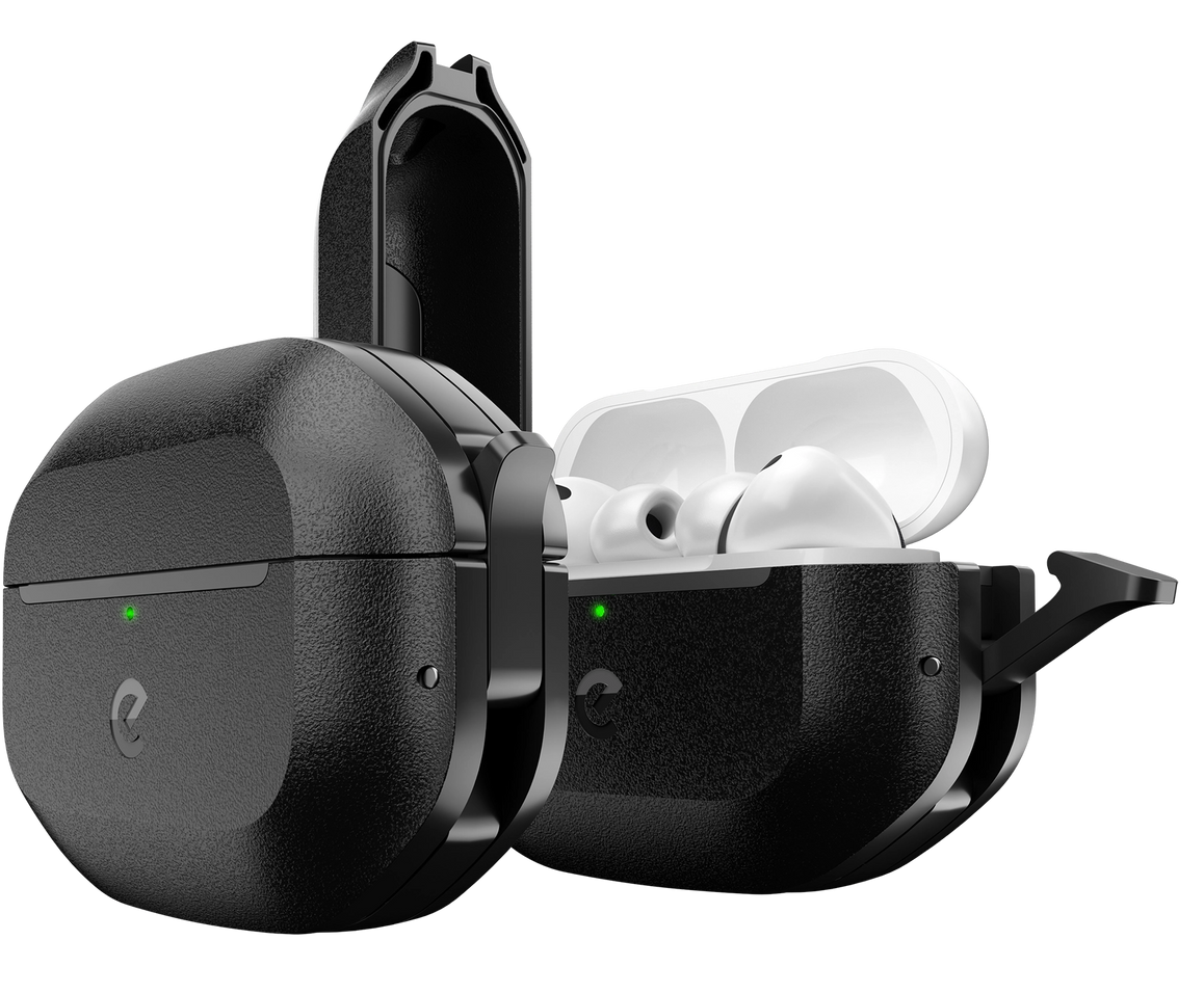 KeyBudz Element AirPods Pro 3 hoesje zwart