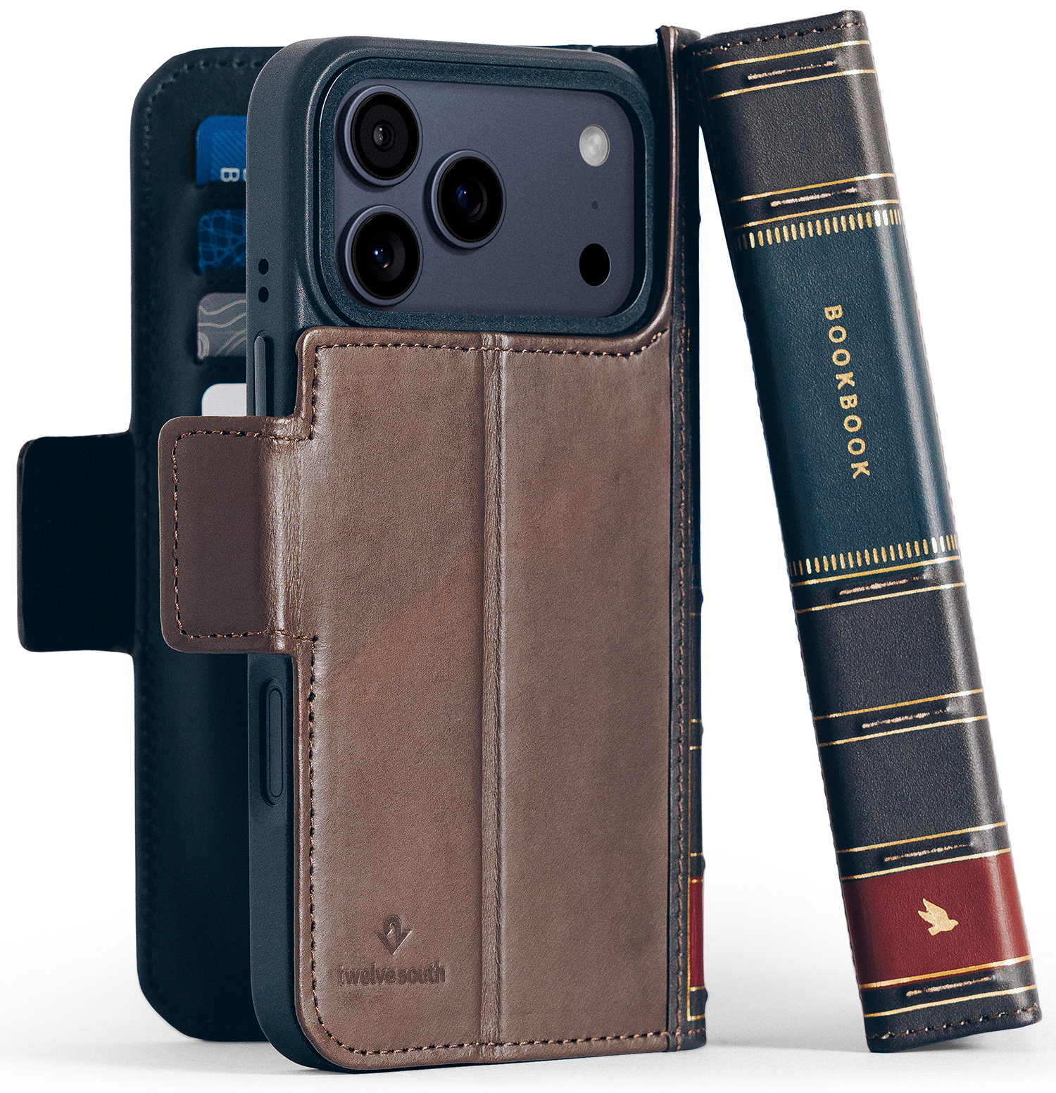 Twelve South BookBook iPhone 17 Pro hoesje