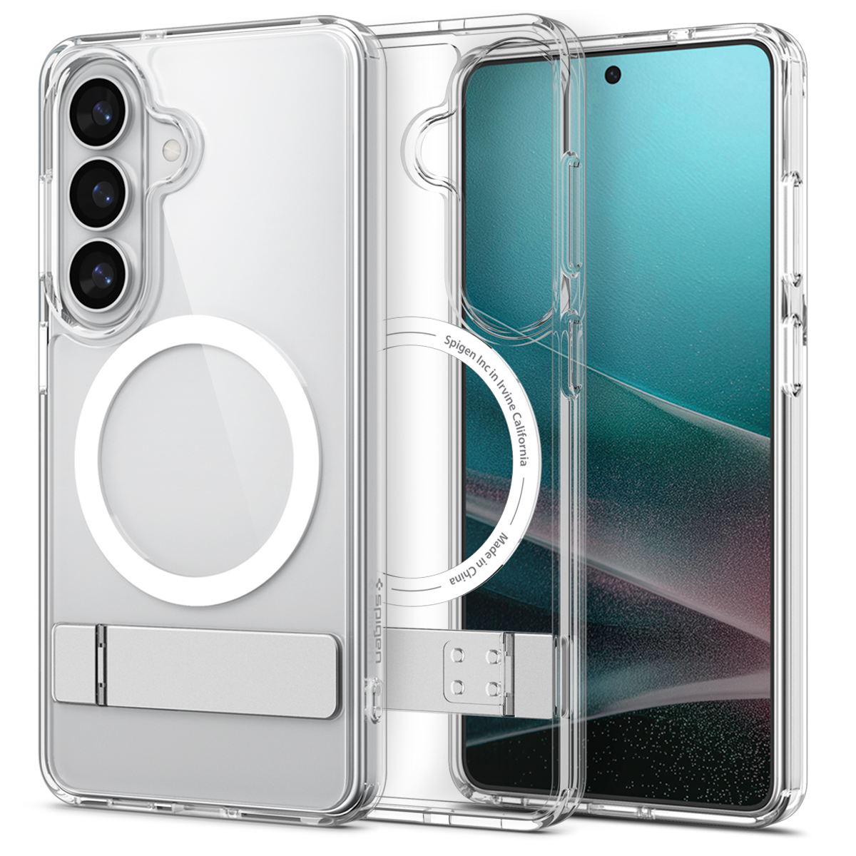 Spigen Ultra Hybrid S MagSafe Galaxy S26 hoesje transparant