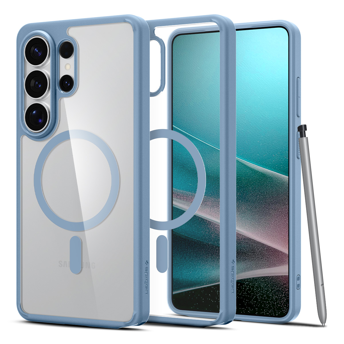 Spigen Ultra Hybrid MagSafe Galaxy S26 Ultra hoesje frost zwart