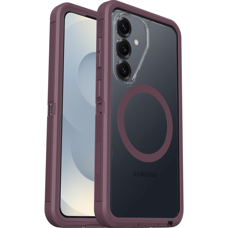 Otterbox Defender Pro XT MagSafe Galaxy S26 hoesje transparant paars