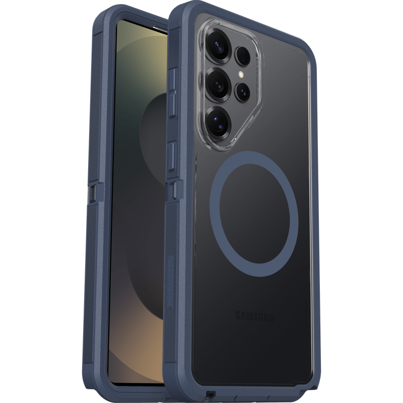 Otterbox Defender Pro XT MagSafe Galaxy S26 Ultra hoesje transparant blauw