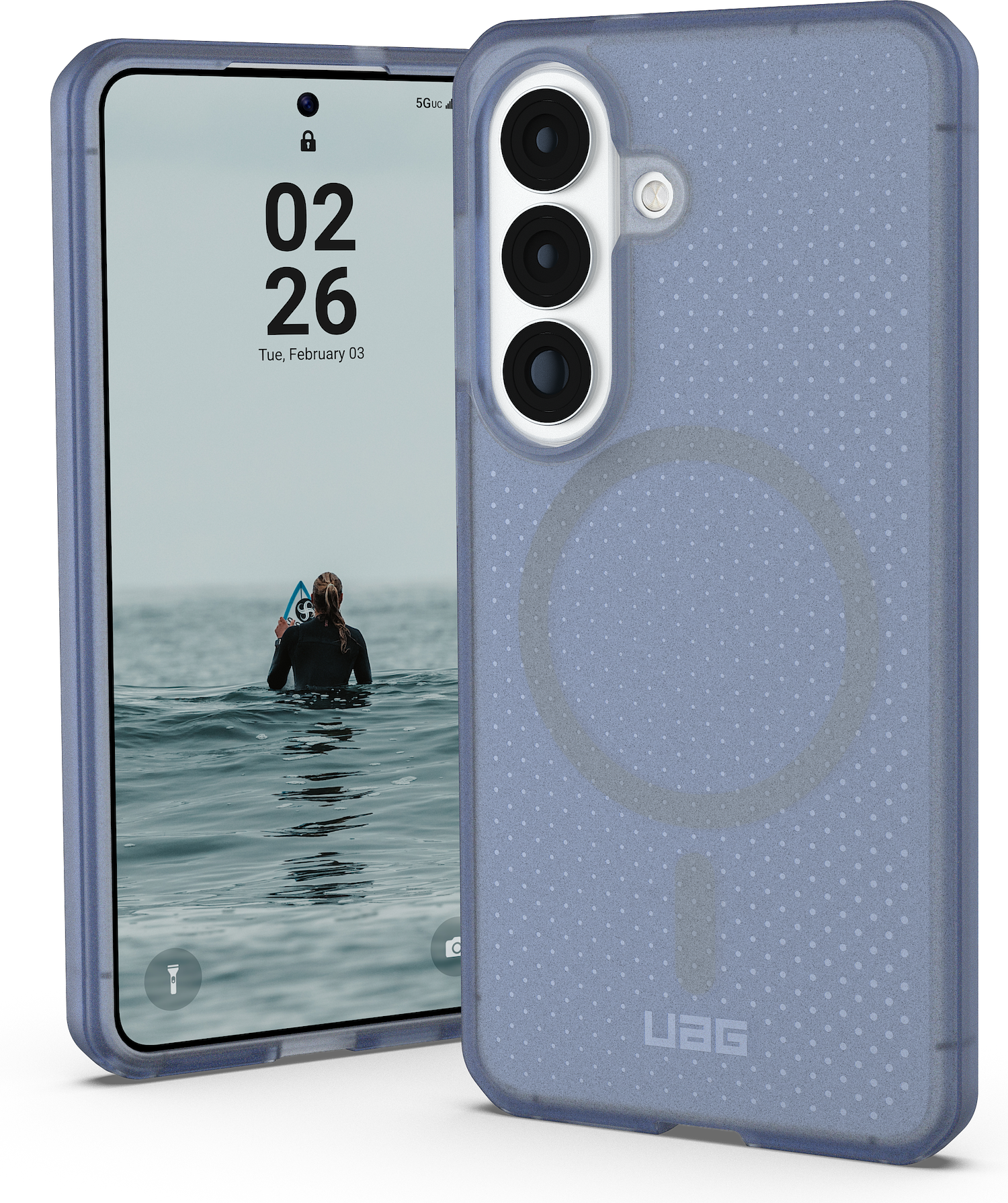 UAG Dot MagSafe Galaxy S26&nbsp;hoesje blauw