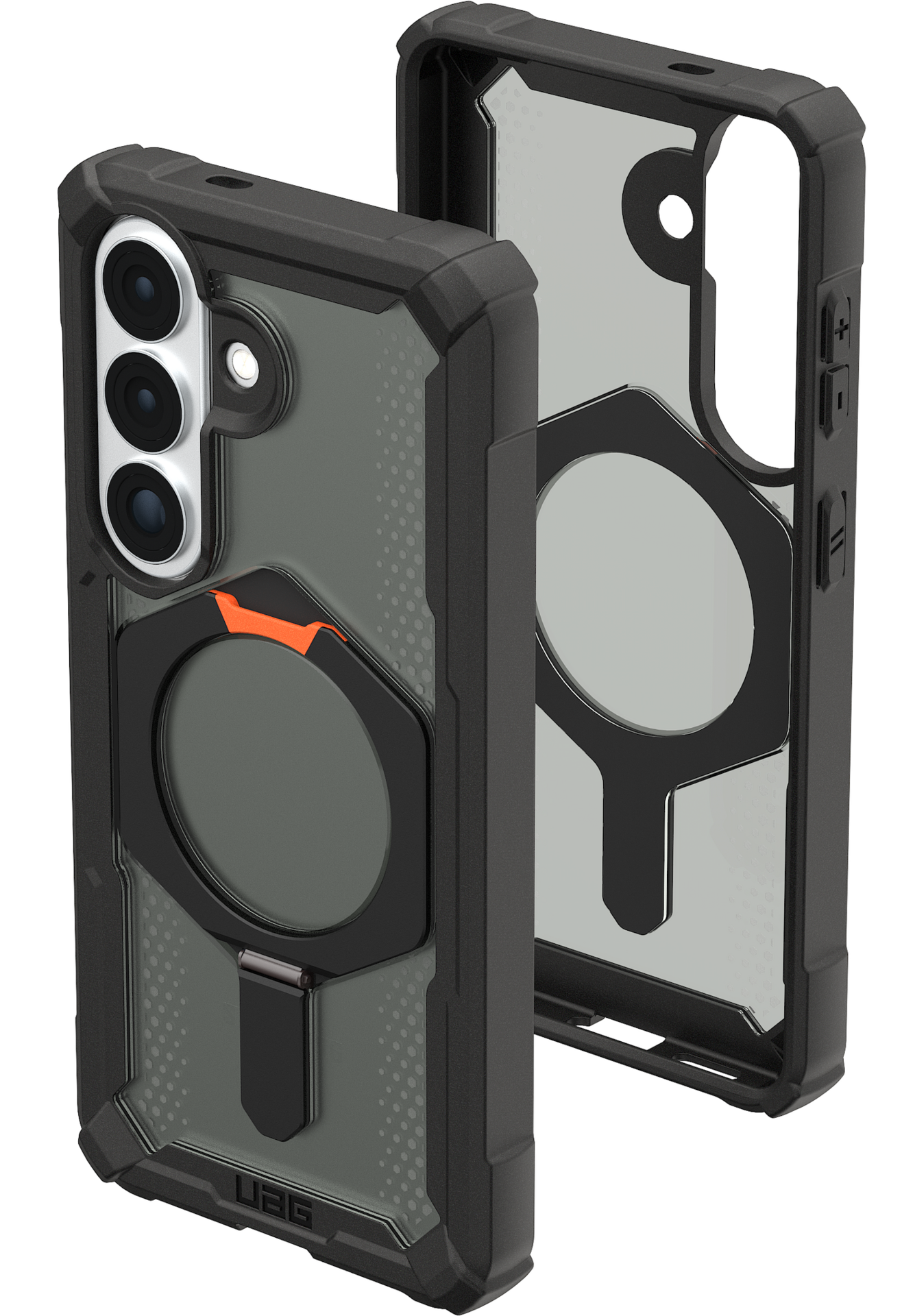 UAG Plasma XTE MagSafe Galaxy S26 hoesje zwart oranje