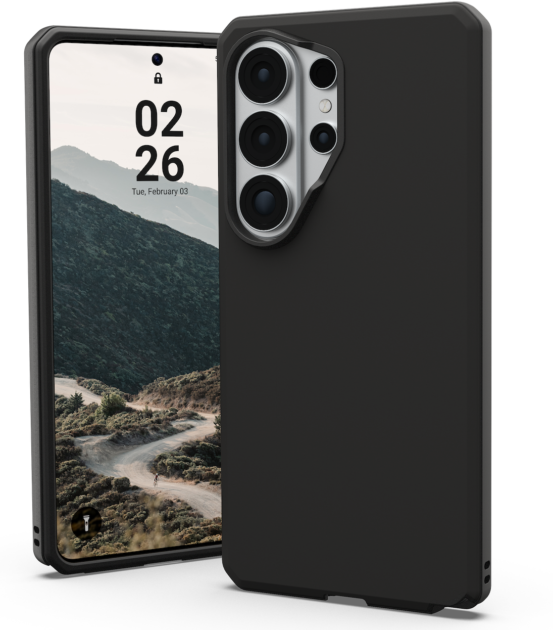 UAG Civilian LT MagSafe Galaxy S26 Ultra&nbsp;hoesje zwart
