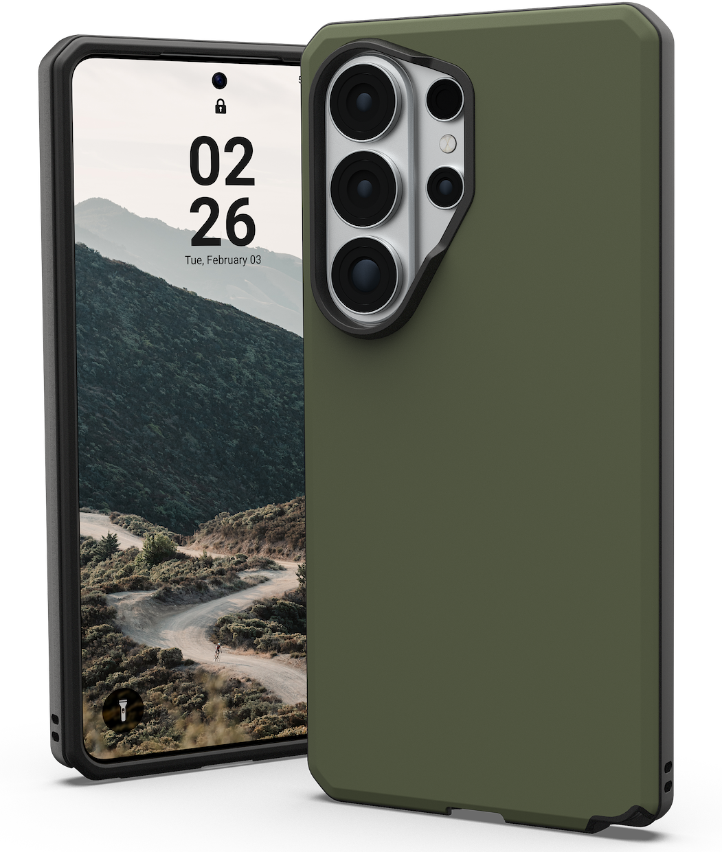 UAG Civilian LT MagSafe Galaxy S26 Ultra&nbsp;hoesje groen