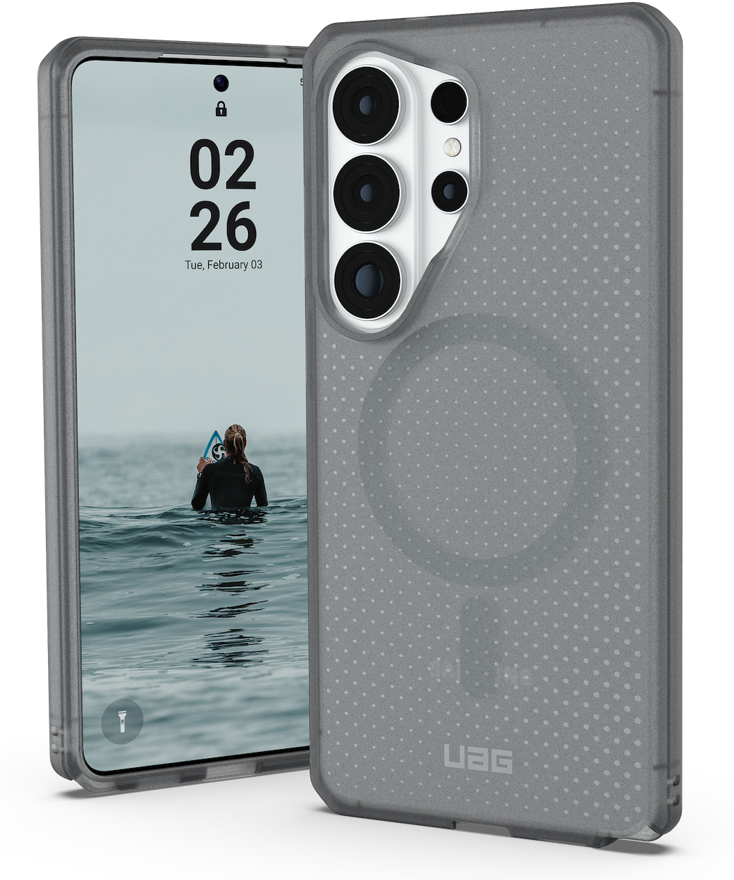 UAG Dot MagSafe Galaxy S26 Ultra&nbsp;hoesje ash