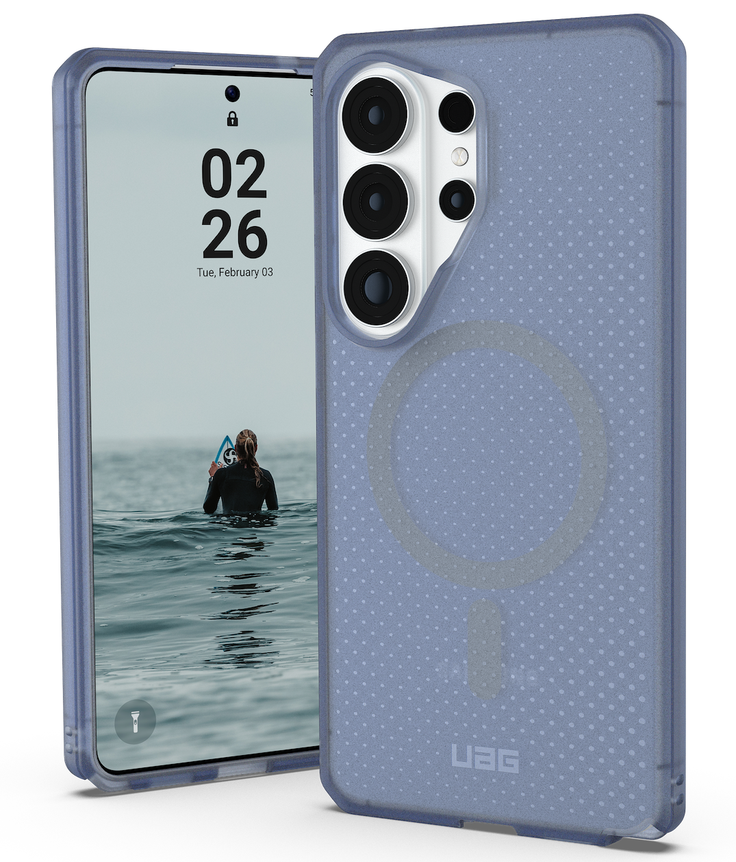 UAG Dot MagSafe Galaxy S26 Ultra&nbsp;hoesje blauw