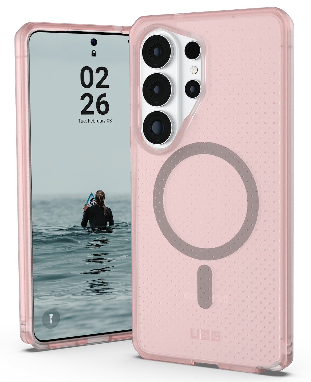 UAG Dot MagSafe Galaxy S26 Ultra&nbsp;hoesje rose