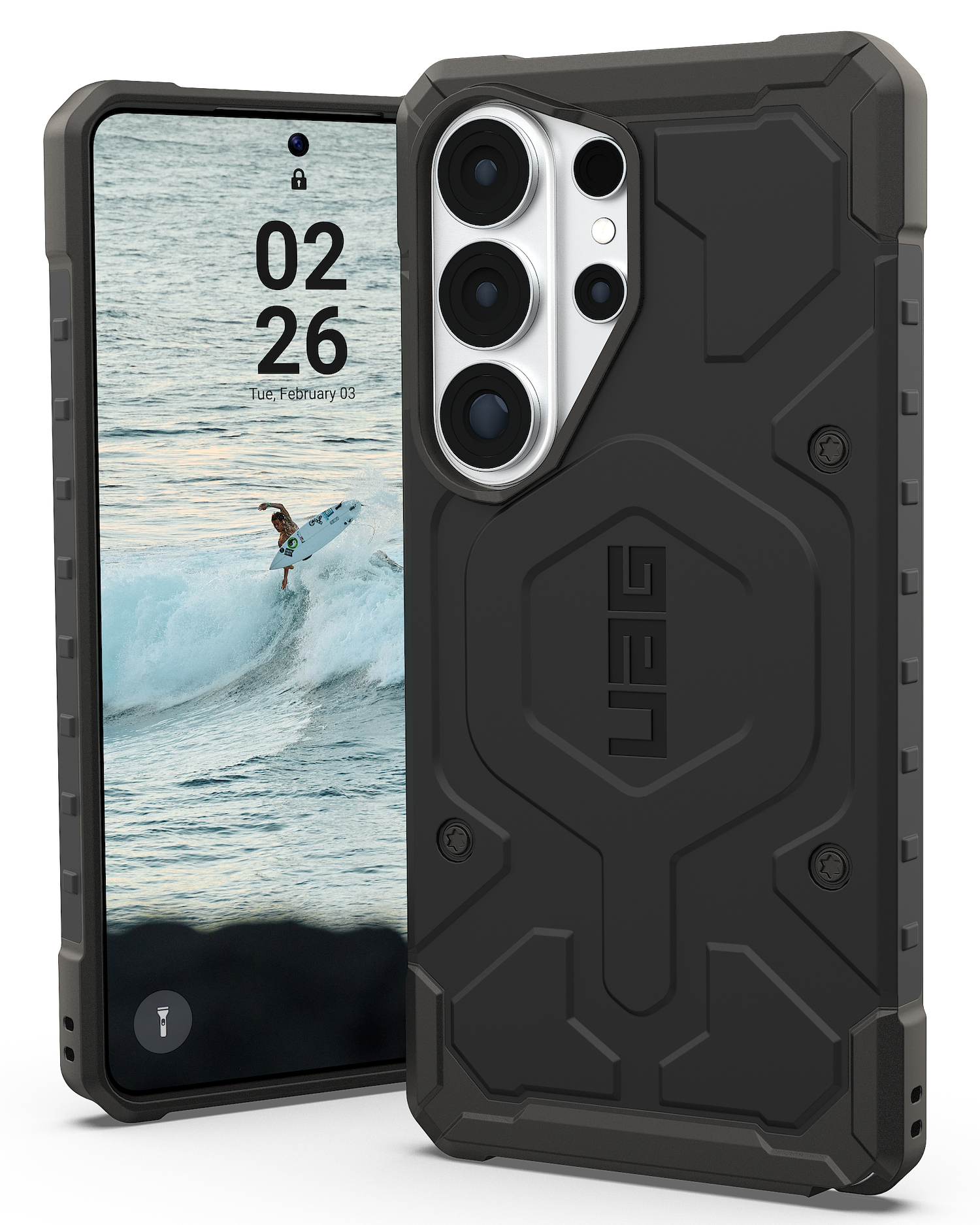 UAG Pathfinder MagSafe Galaxy S26 Ultra hoesje zwart