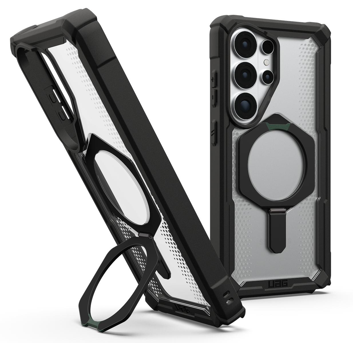 UAG Plasma XTE Galaxy S26 Ultra hoesje zwart transparant