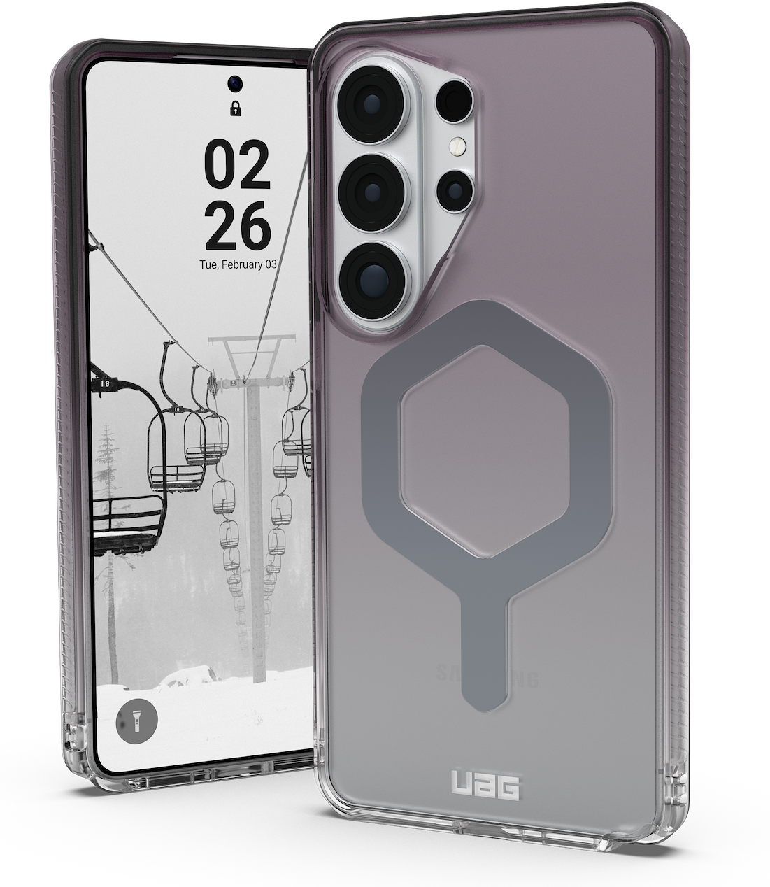UAG Plyo MagSafe Galaxy S26 Ultra hoesje transparant