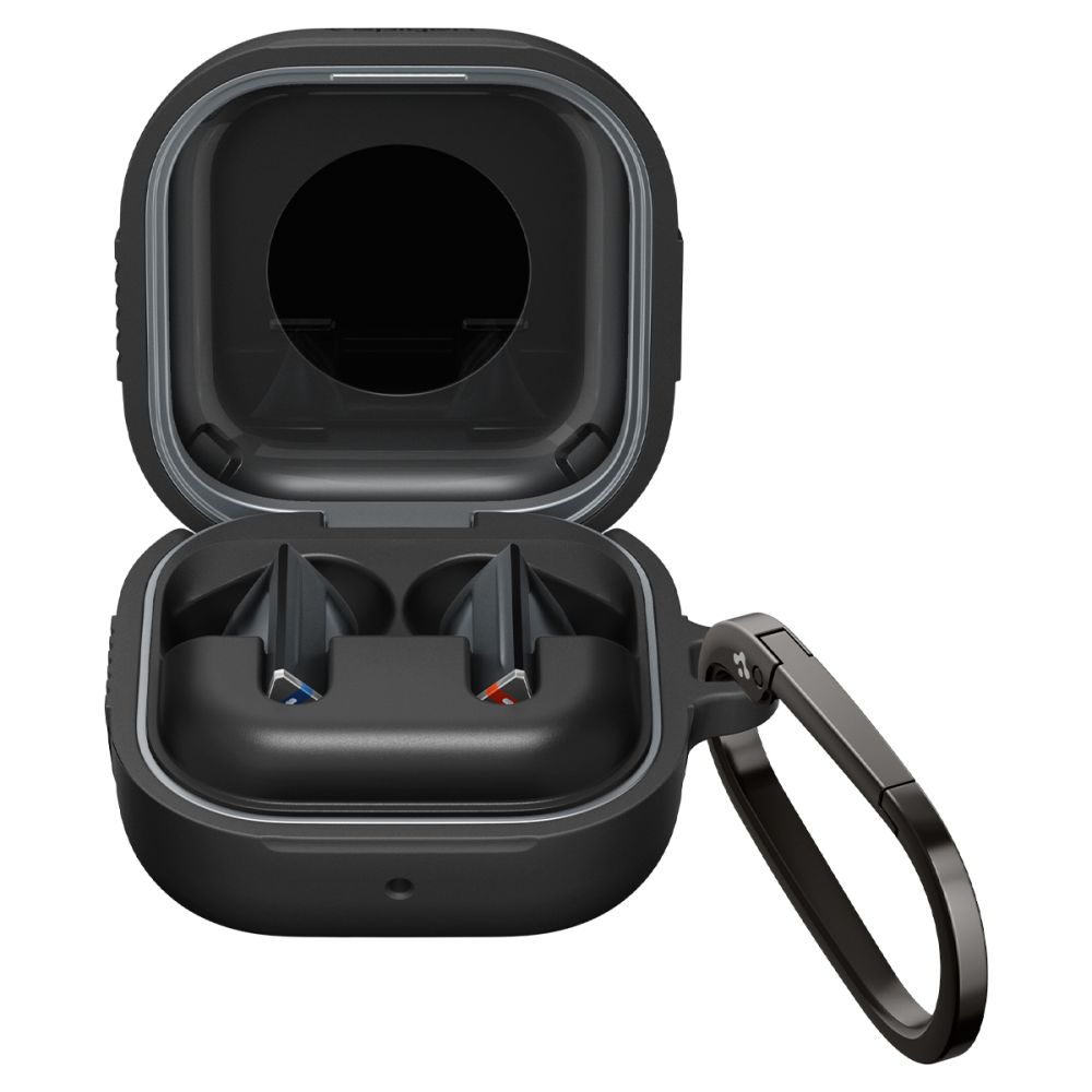 Spigen Rugged Armor Galaxy Buds 4 Pro / Galaxy Buds 4 hoesje zwart