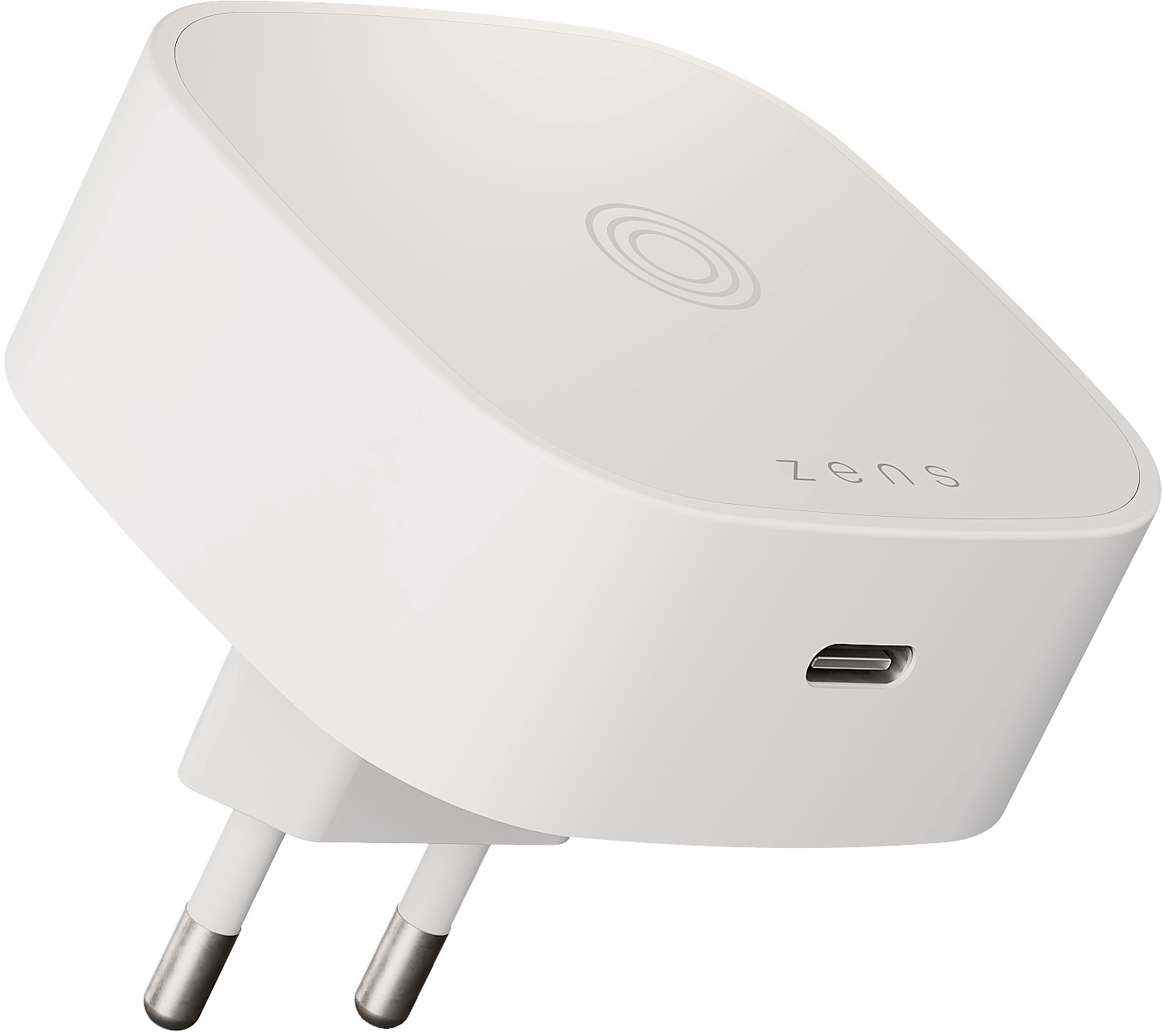 ZENS draadloze MagSafe USBC-C oplader wit