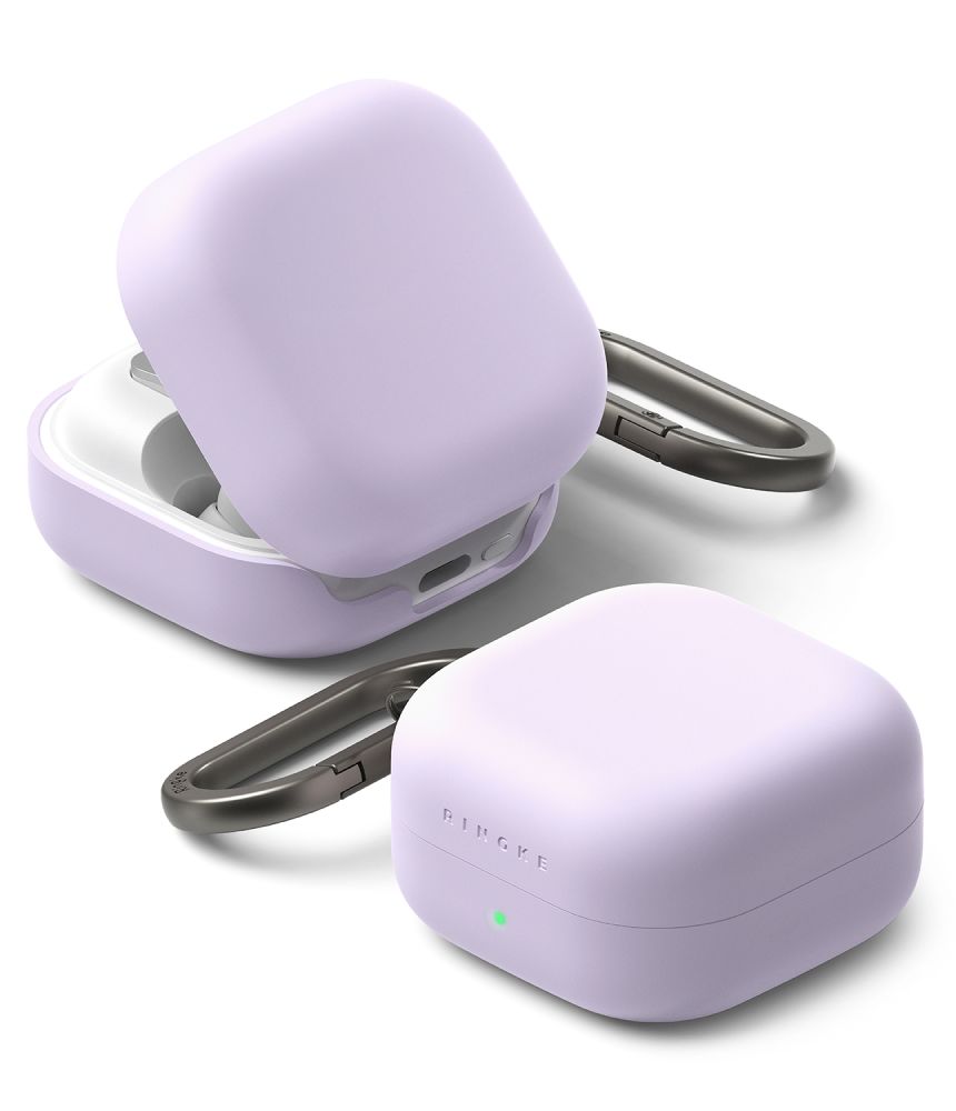 Ringke Silicone Galaxy Buds 4 / Galaxy Buds 4 Pro hoesje lavender