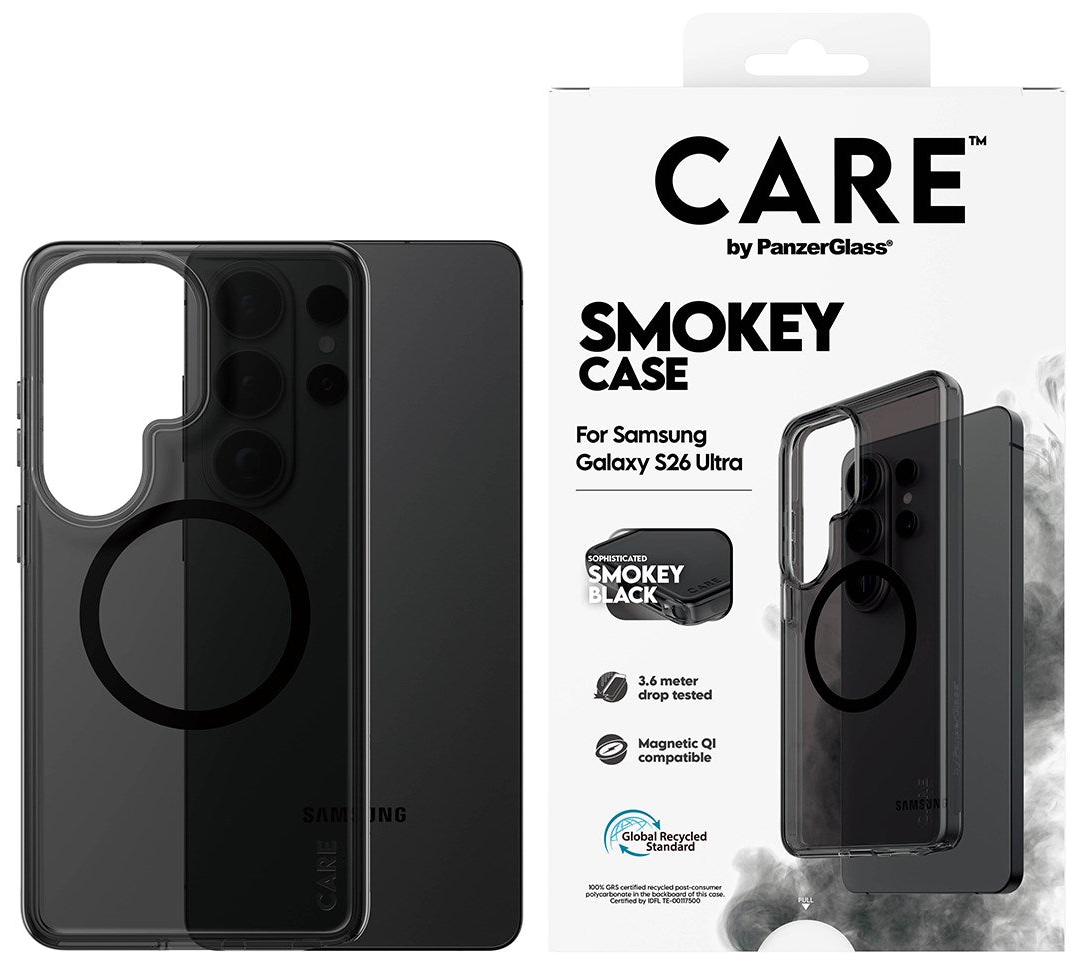 PanzerGlass CARE Urban Explorer MagSafe Galaxy S26 Ultra hoesje smokey