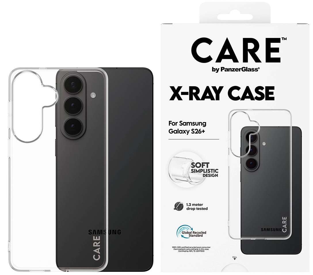 PanzerGlass CARE X-Ray Galaxy S26+ Plus hoesje transparant