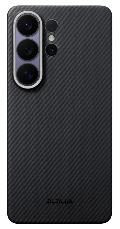 Pitaka Edge MagSafe Galaxy S26 Ultra hoesje zwart