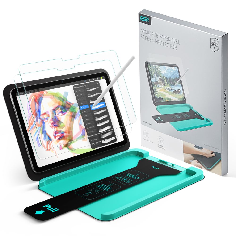 ESR Paper Feel iPad Air 11 inch screenprotector 2 pack
