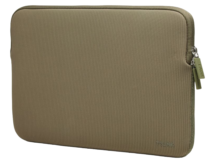 TRUNK Textile MacBook 13 inch sleeve sagebrush groen