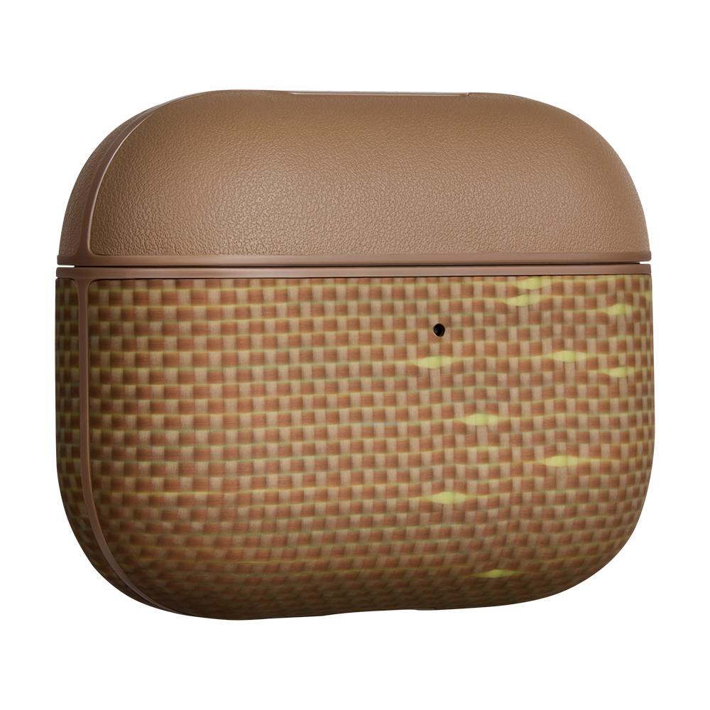 Pitaka Aramid AirPods Pro 3 hoesje golden tint