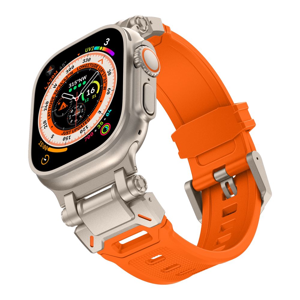 Tech Protection Delta Apple Watch 49 / 46 / 45 / 42 mm bandje oranje