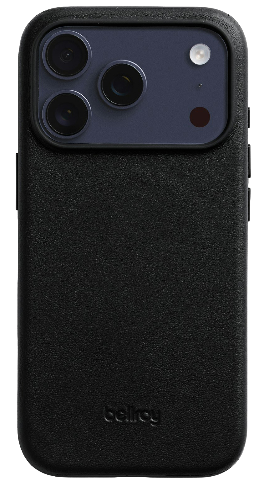 Bellroy leather iPhone 17 Pro hoesje zwart