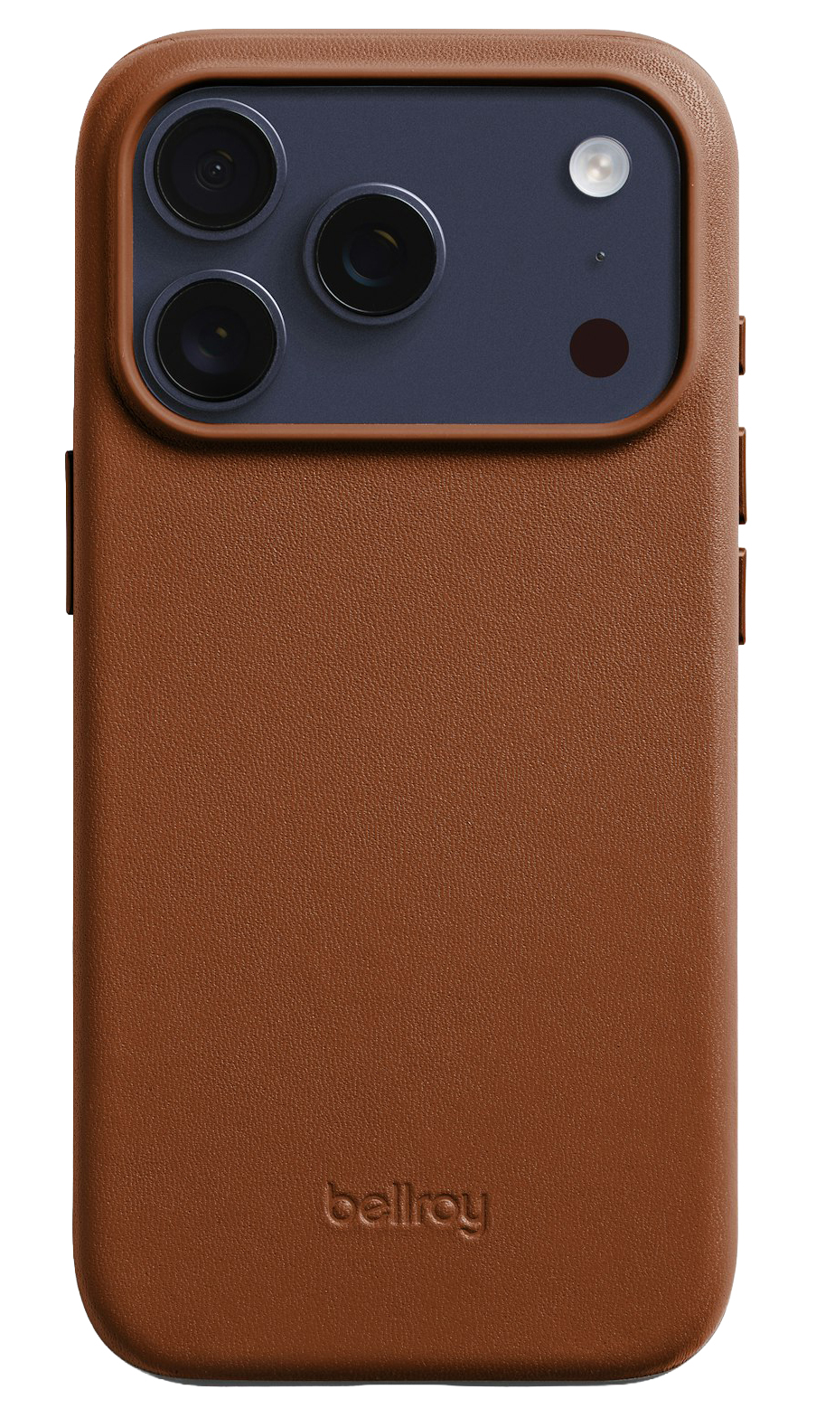 Bellroy leather iPhone 17 Pro Max hoesje bruin