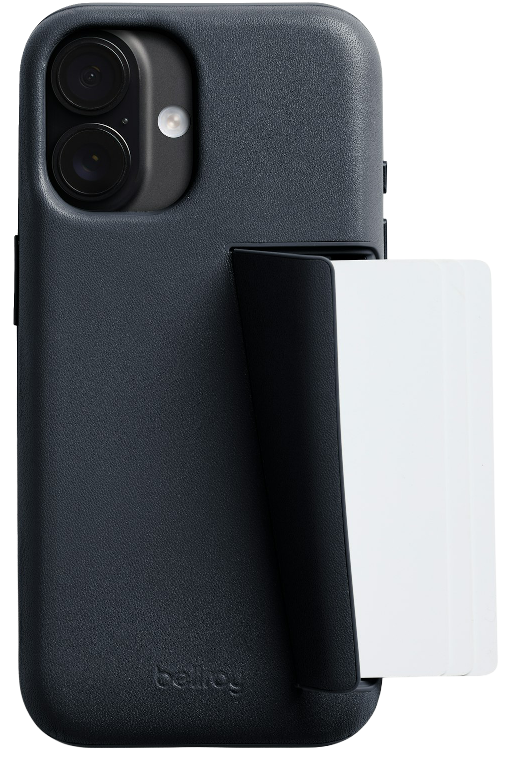 Bellroy Card iPhone 17 wallet hoesje navy