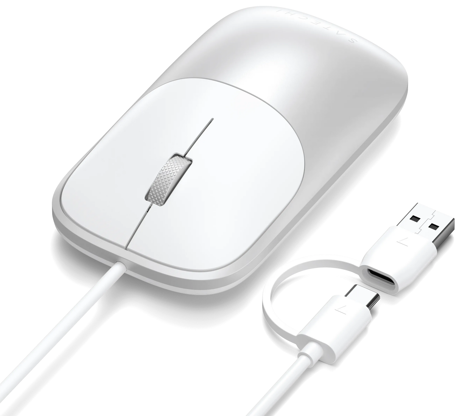 Satechi Slim LX bedrade USB-C muis zilver