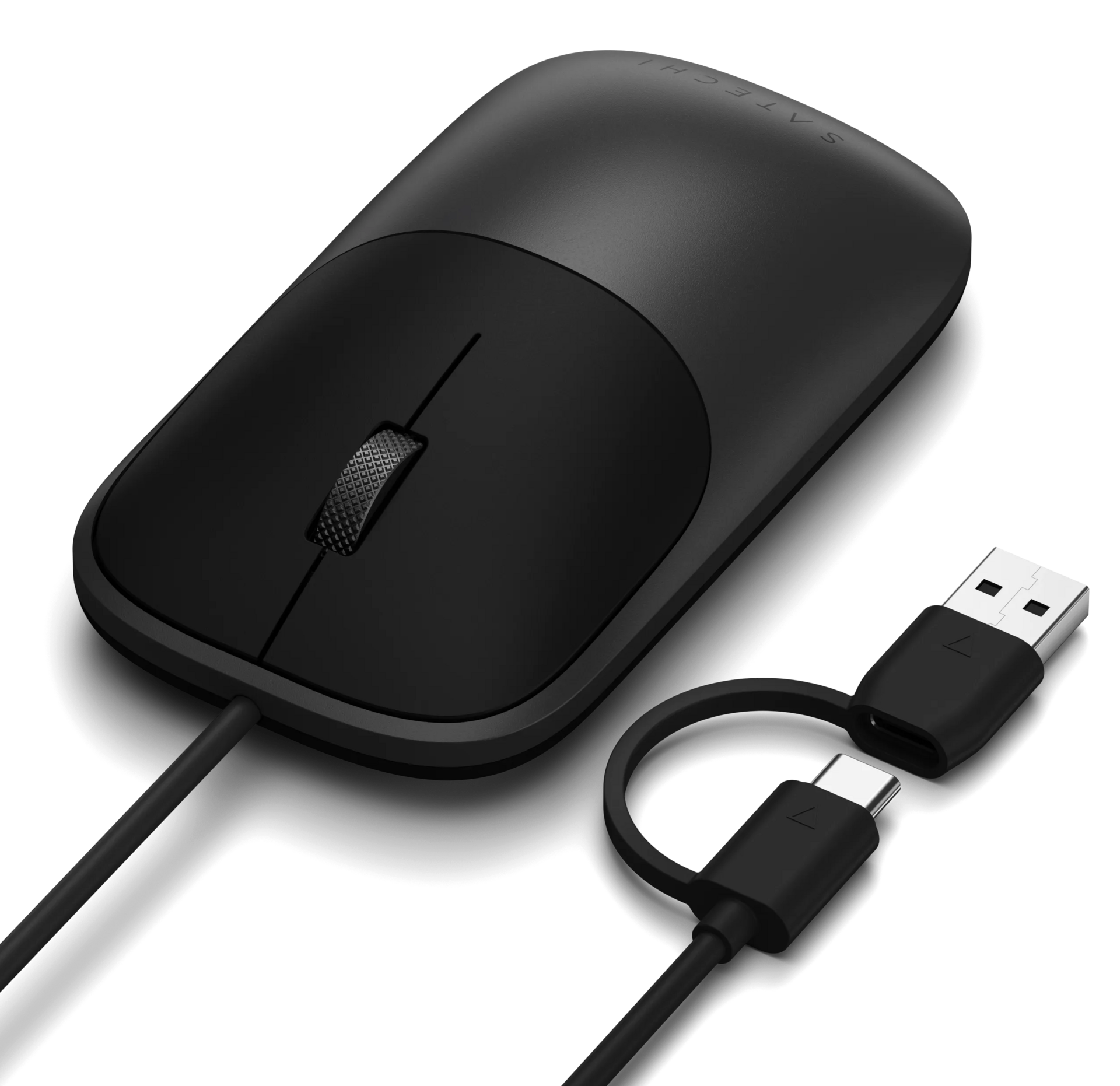 Satechi Slim LX bedrade USB-C muis zwart