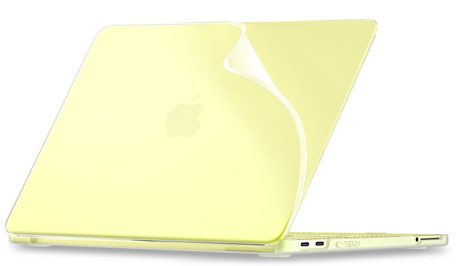 TechProtection Soft MacBook Neo 13 inch hardshell transparant